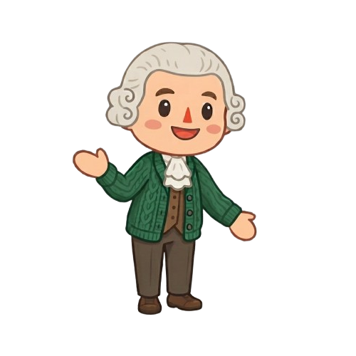 Confident Econowe mascot explaining